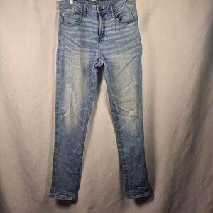 American Eagle Athletic Fit Mens 32x36 Light Wash  Airflex+ Stretch Jeans